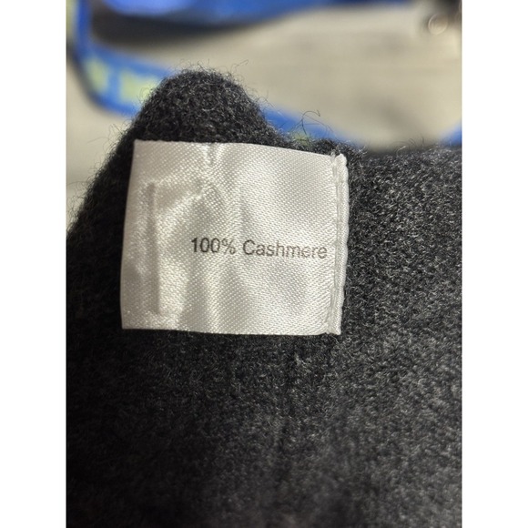 Cullen 100% Cashmere Multicolor Turtleneck Sweater Women's M Cozy Warm - Picture 5 of 5